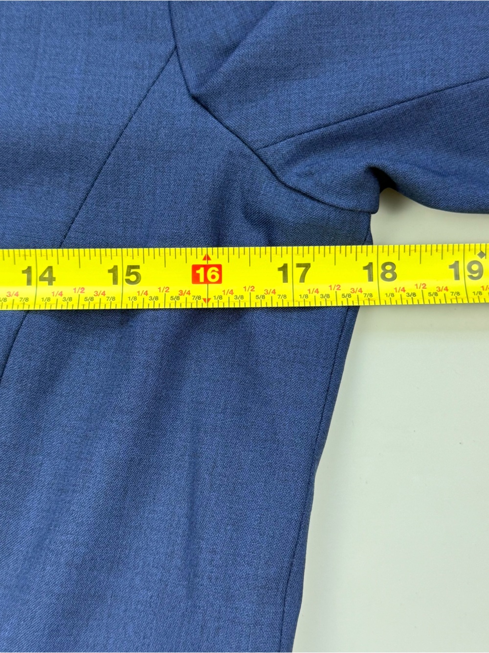 Theory Wool V-Neck Sheath Dress Women Blue Size 6 Corpcore Career - Picture 6 of 8